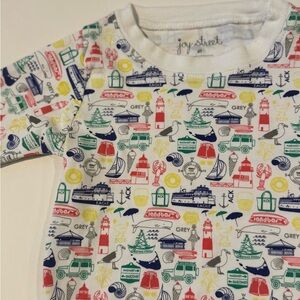 Joy Street Kids Nantucket Pima Cotton Pajama Set, Size 4